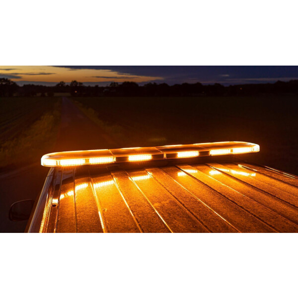 LED Blitzer ultra dünn Serie Intensity 6 LEDs orange ECE-R65-241